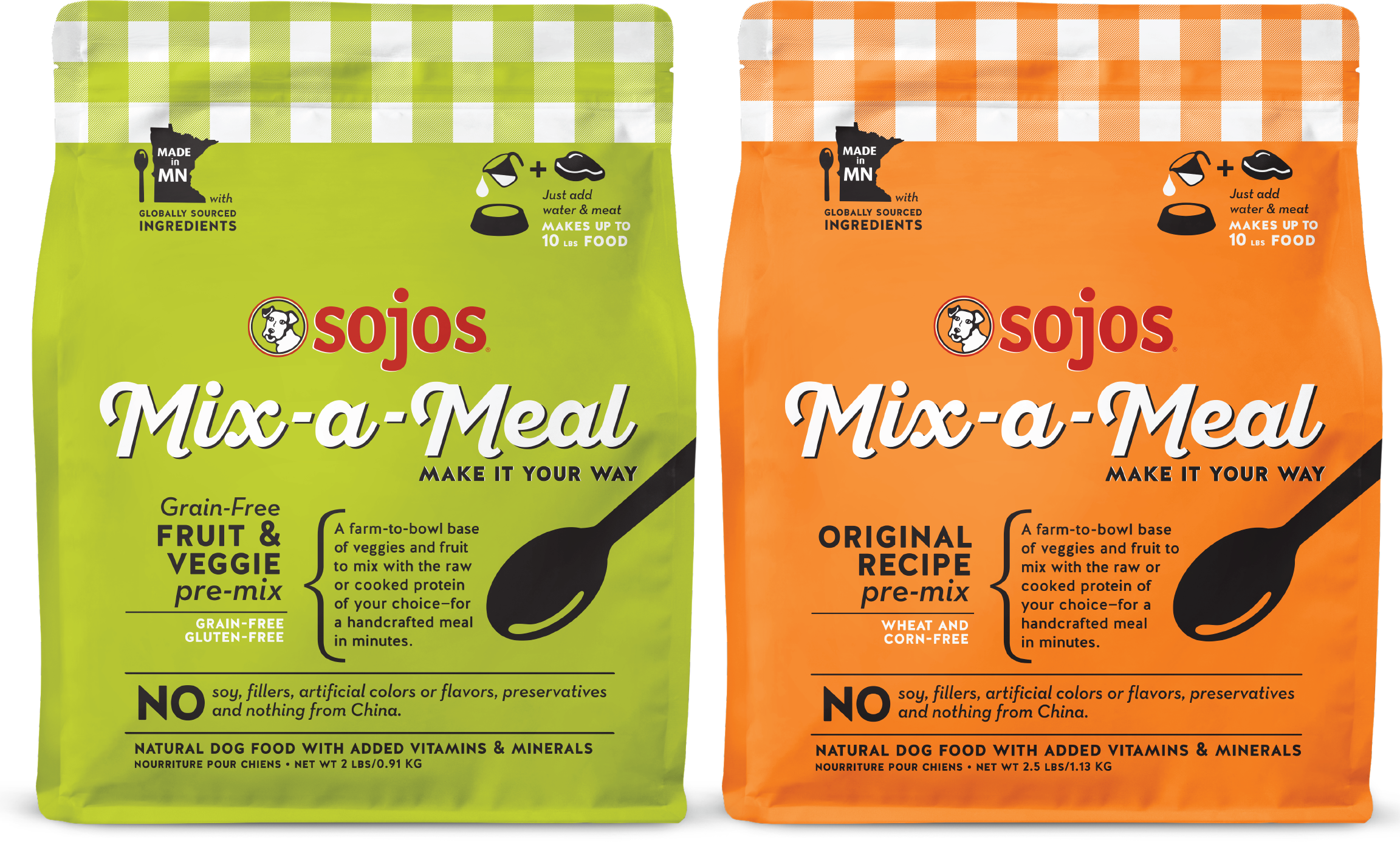 sojos veggie mix