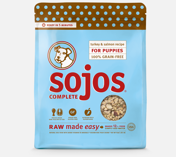 Sojos Complete Puppy Food Turkey \u0026 