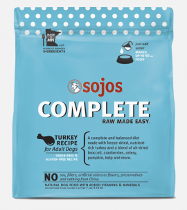 sojos complete dog food