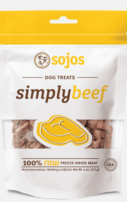 Sojos Simply Beef Dog Treats