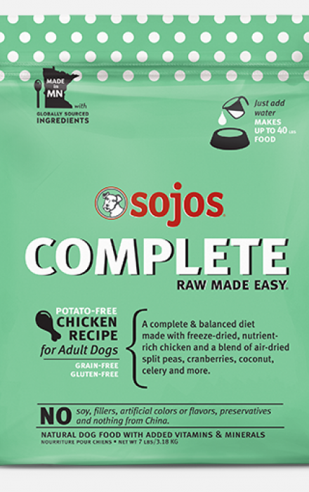 Sojos Complete Dog Food Chicken Recipe