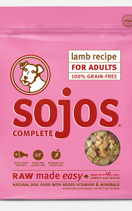 Sojos Complete Dog Food Lamb Recipe