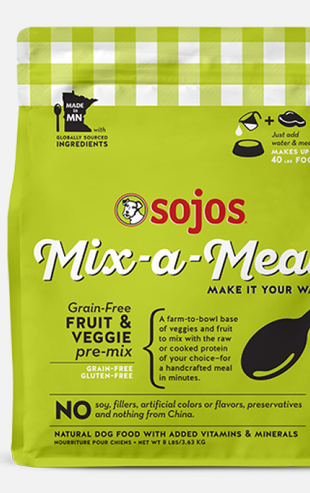 Sojos Mix-a-Meal Grain-Free Recipe Pre-Mix Dog Food