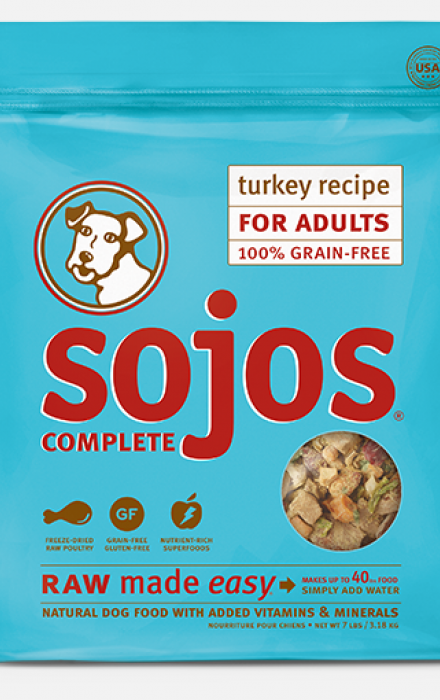 Sojos Complete Dog Food Turkey Recipe