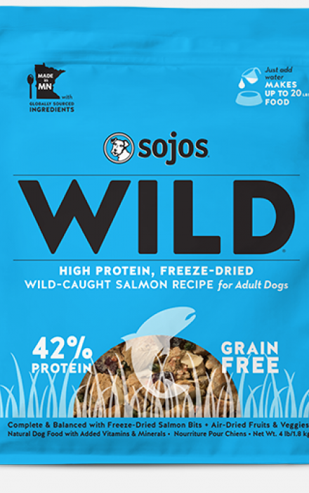 Sojos Wild Dog Food Salmon Recipe